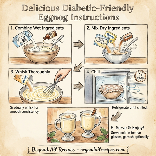 Delicious Diabetic-Friendly Eggnog instructions