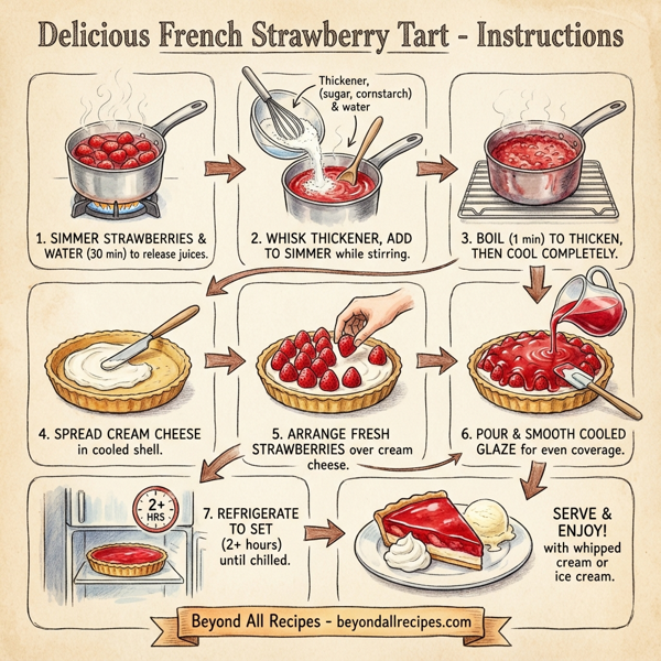 Delicious French Strawberry Tart instructions