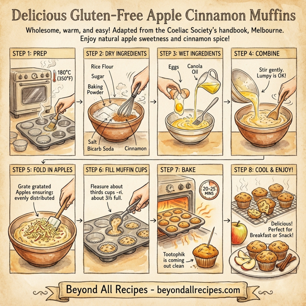 Delicious Gluten-Free Apple Cinnamon Muffins instructions