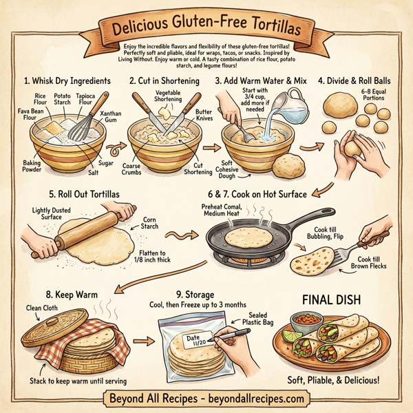 Delicious Gluten-Free Tortillas instructions