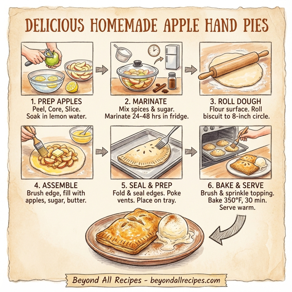 Delicious Homemade Apple Hand Pies instructions