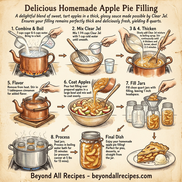 Delicious Homemade Apple Pie Filling instructions