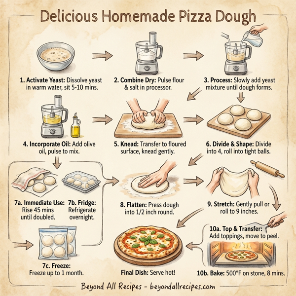 Delicious Homemade Pizza Dough instructions