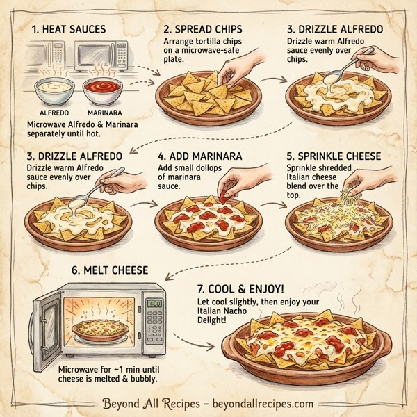 Delicious Italian Nacho Delight instructions