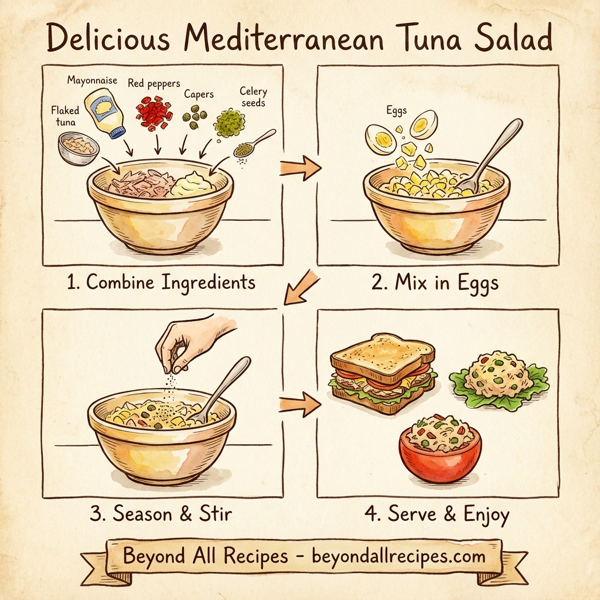 Delicious Mediterranean Tuna Salad instructions