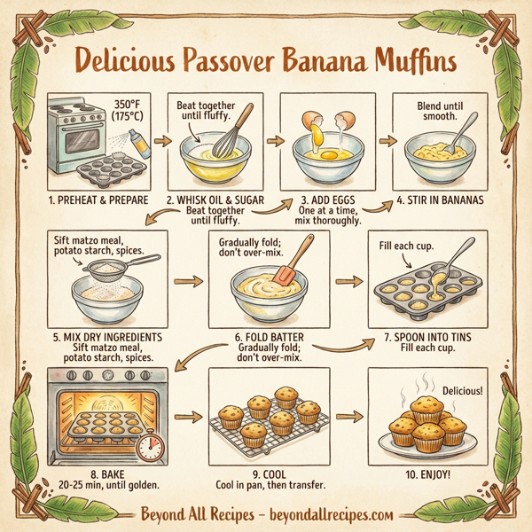 Delicious Passover Banana Muffins instructions