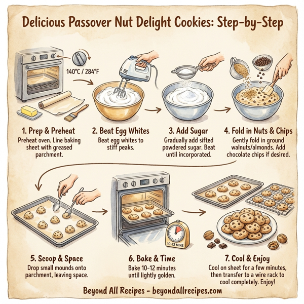 Delicious Passover Nut Delight Cookies instructions