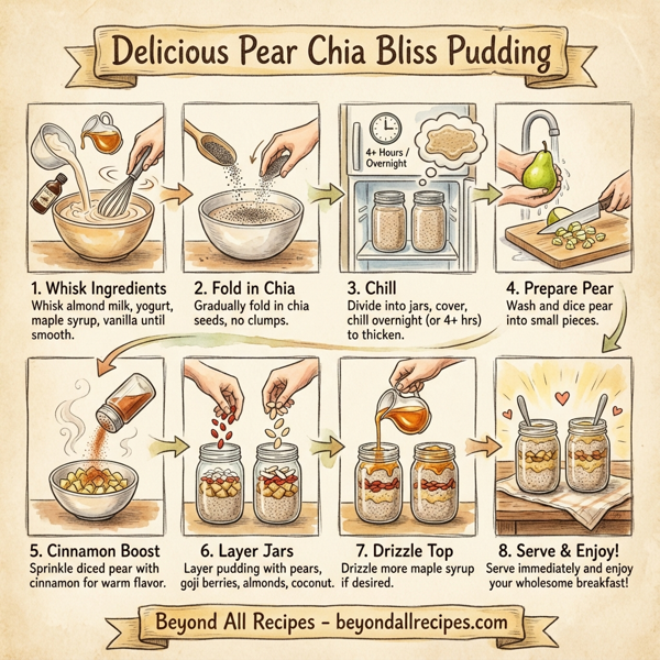 Delicious Pear Chia Bliss Pudding instructions