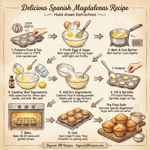Delicious Spanish Magdalenas instructions