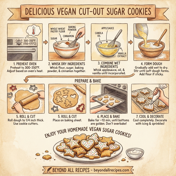 Delicious Vegan Cut-Out Sugar Cookies instructions