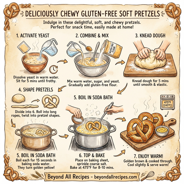 Deliciously Chewy Gluten-Free Soft Pretzels instructions