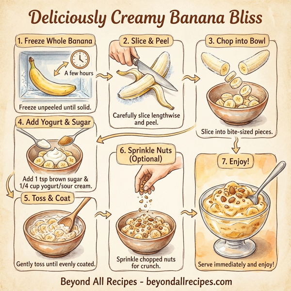 Deliciously Creamy Banana Bliss instructions