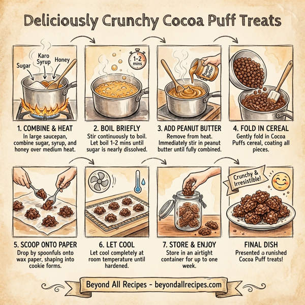 Deliciously Crunchy Cocoa Puff Treats instructions