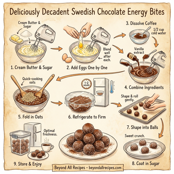 Deliciously Decadent Swedish Chocolate Energy Bites instructions