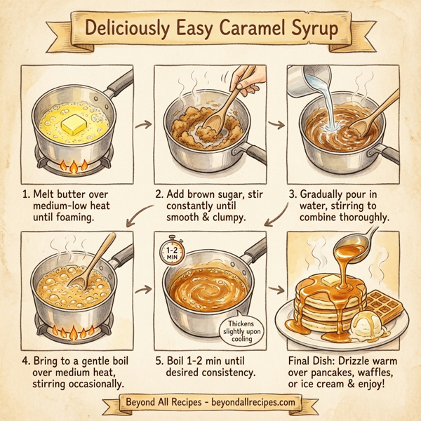 Deliciously Easy Caramel Syrup instructions