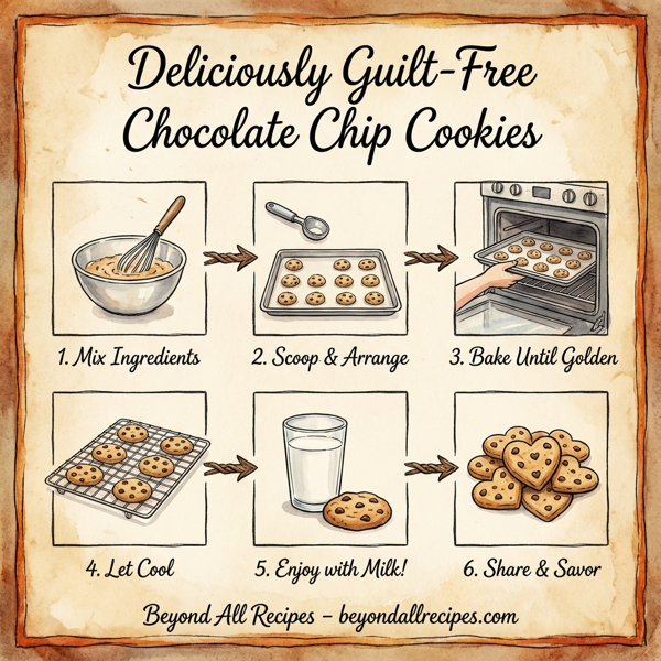 Deliciously Guilt-Free Chocolate Chip Cookies instructions