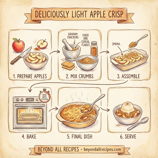 Deliciously Light Apple Crisp instructions