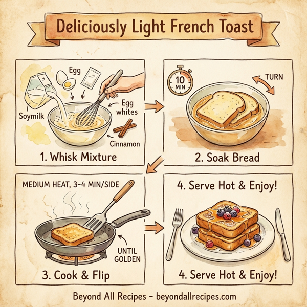 Deliciously Light French Toast instructions