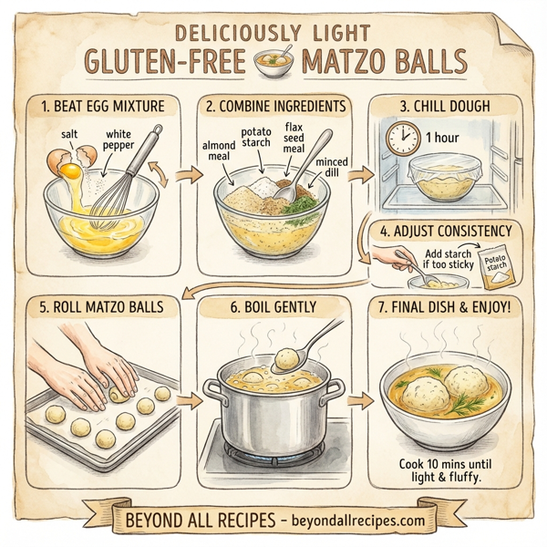 Deliciously Light Gluten-Free Matzo Balls instructions