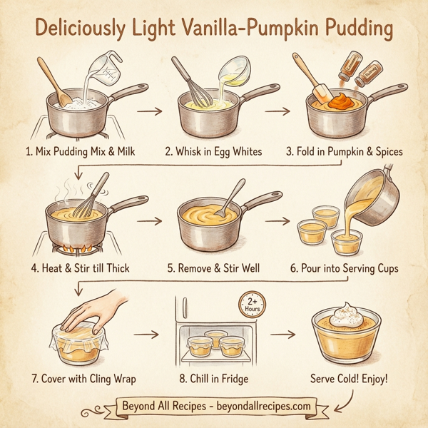 Deliciously Light Vanilla-Pumpkin Pudding instructions