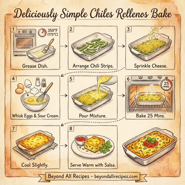 Deliciously Simple Chiles Rellenos Bake instructions