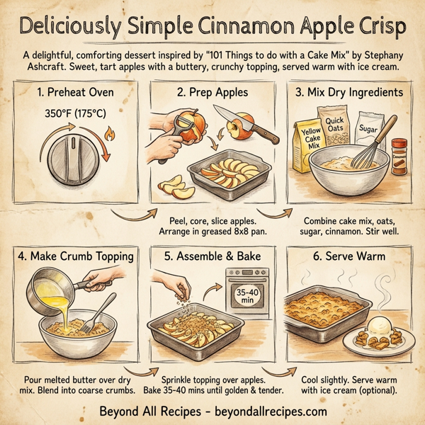 Deliciously Simple Cinnamon Apple Crisp instructions