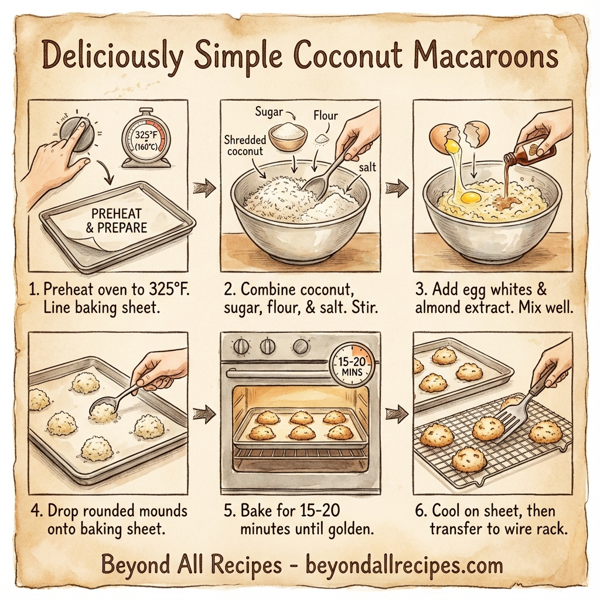 Deliciously Simple Coconut Macaroons instructions