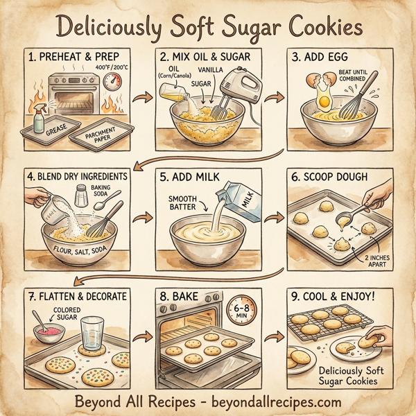Deliciously Soft Sugar Cookies instructions