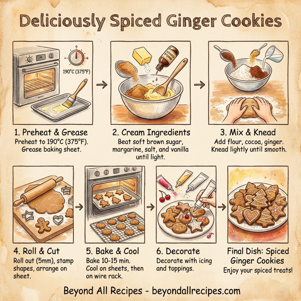 Deliciously Spiced Ginger Cookies instructions