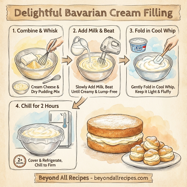 Delightful Bavarian Cream Filling instructions
