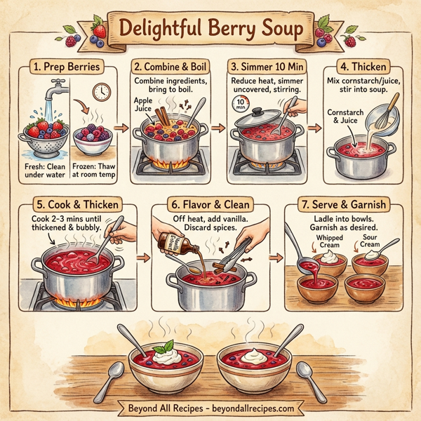 Delightful Berry Soup instructions