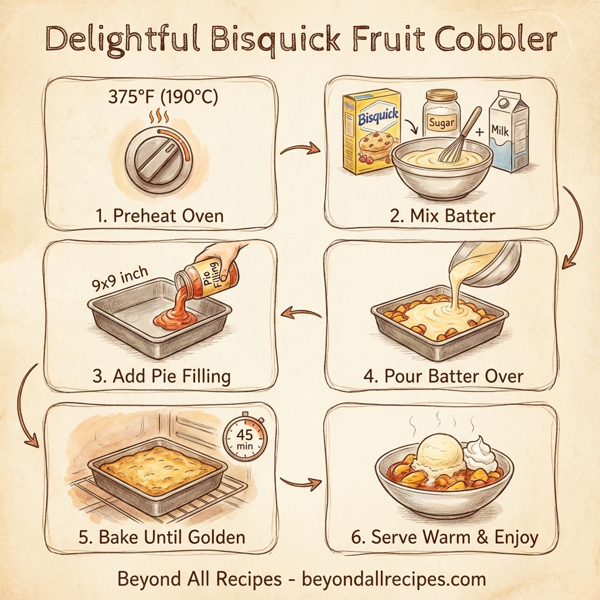 Delightful Bisquick Fruit Cobbler instructions