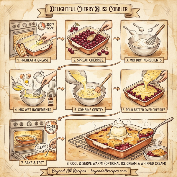 Delightful Cherry Bliss Cobbler instructions