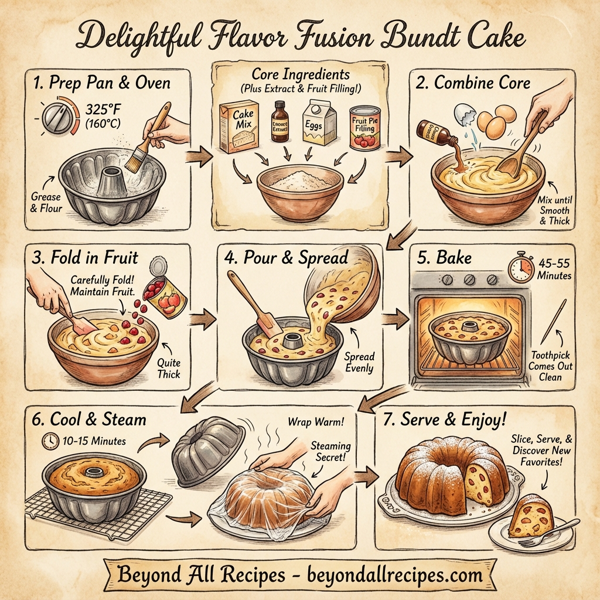 Delightful Flavor Fusion Bundt Cake instructions