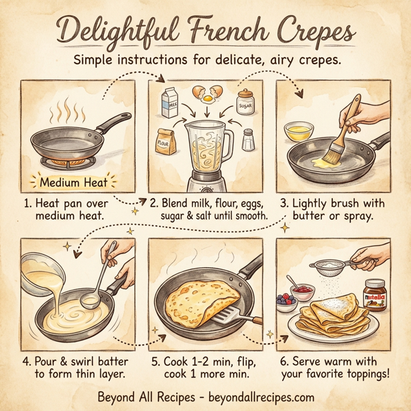 Delightful French Crepes instructions