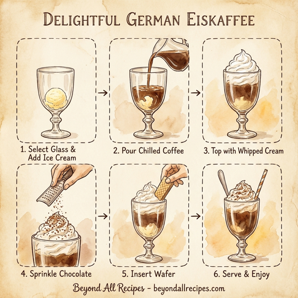 Delightful German Eiskaffee instructions