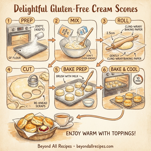 Delightful Gluten-Free Cream Scones instructions
