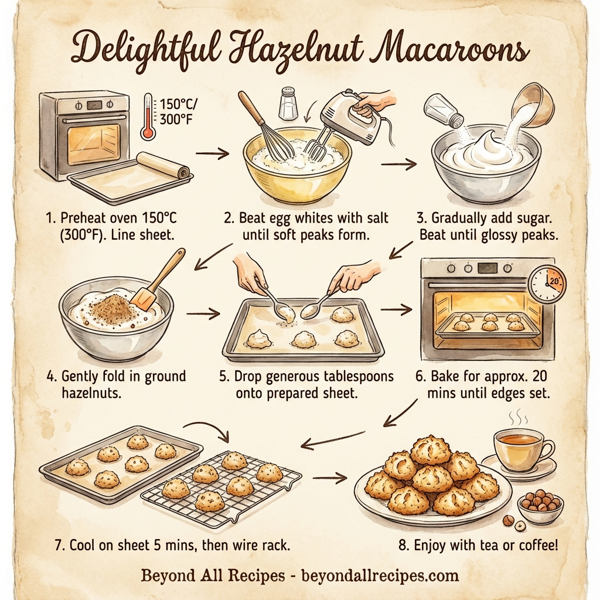 Delightful Hazelnut Macaroons instructions