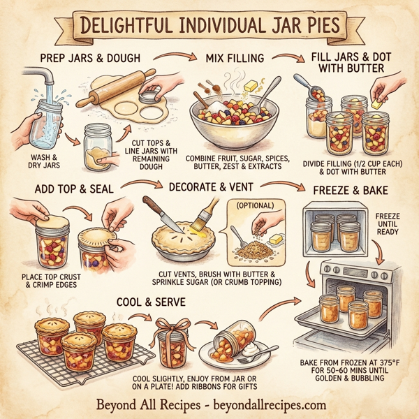 Delightful Individual Jar Pies instructions
