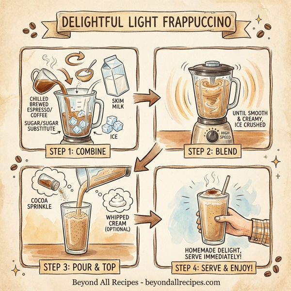 Delightful Light Frappuccino instructions