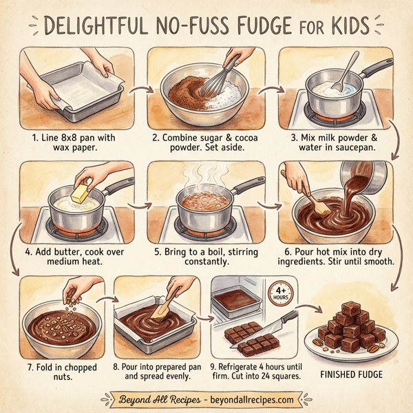 Delightful No-Fuss Fudge for Kids instructions