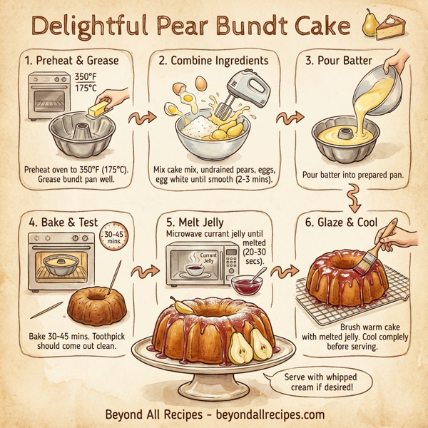 Delightful Pear Bundt Cake instructions