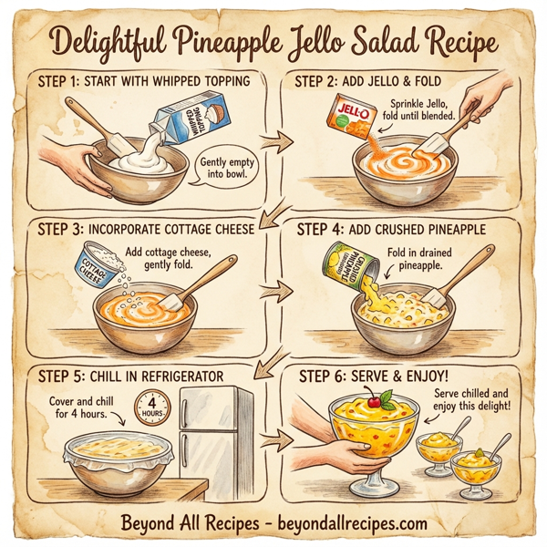 Delightful Pineapple Jello Salad instructions