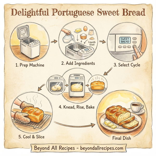 Delightful Portuguese Sweet Bread instructions