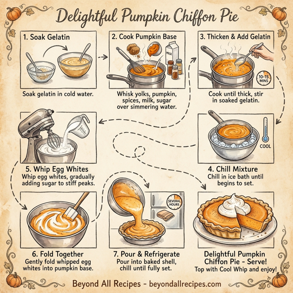 Delightful Pumpkin Chiffon Pie instructions