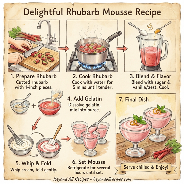 Delightful Rhubarb Mousse instructions