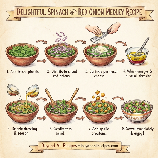 Delightful Spinach and Red Onion Medley instructions
