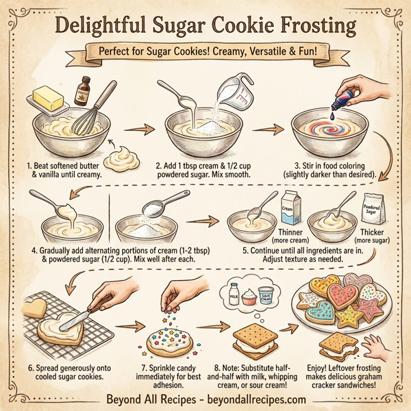 Delightful Sugar Cookie Frosting instructions