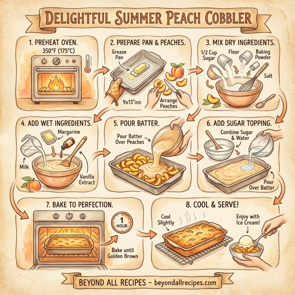 Delightful Summer Peach Cobbler instructions