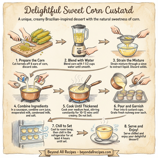 Delightful Sweet Corn Custard instructions